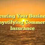 Securing Your Business: Demystifying Commercial Insurance