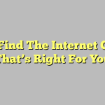 5 For Find The Internet Casino That’s Right For You