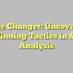 Game Changer: Uncovering the Winning Tactics in Sports Analysis