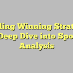 Unveiling Winning Strategies: A Deep Dive into Sports Analysis