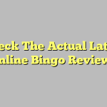 Check The Actual Latest Online Bingo Reviews