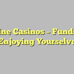 Online Casinos – Funds By Enjoying Yourselve