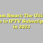 Stream Smart: The Ultimate Guide to IPTV Subscriptions in 2023